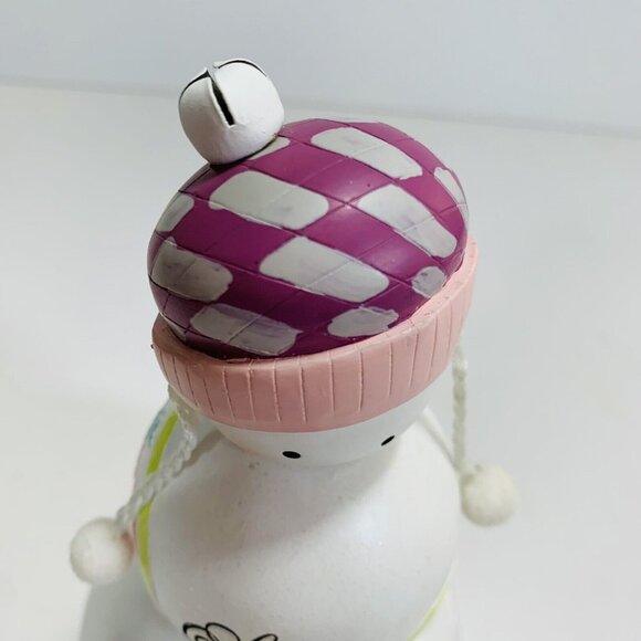 Snowgirl Sister Figurine Christmas Gift Magnetic Winter Snowflake Holiday Keepsa - Picture 11 of 16